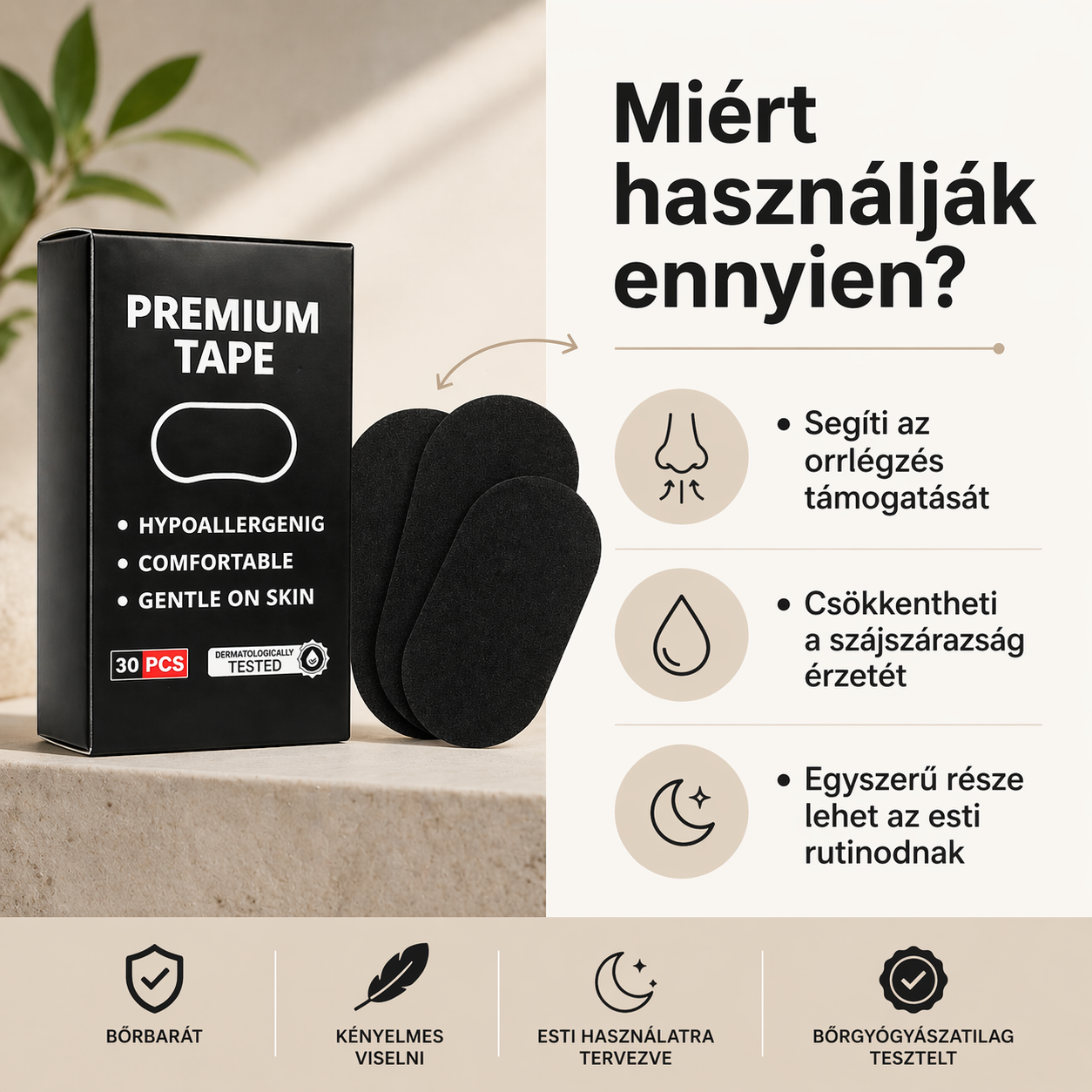 Prémium Szájtapasz